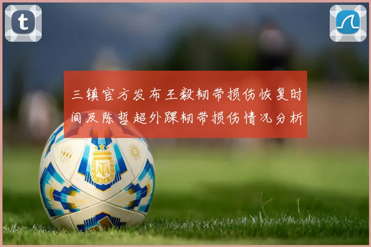 三镇官方发布王毅韧带损伤恢复时间及陈哲超外踝韧带损伤情况分析
